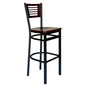 BFM Seating 2151B-SB W 17 1/2" Barstool