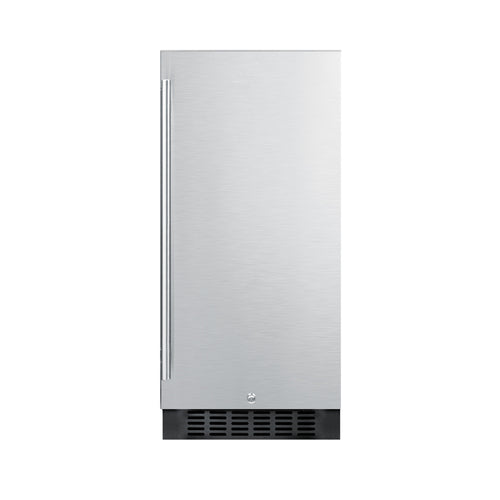 Summit SPR316OS 14 7/8" Solid Door Undercounter Refrigerator
