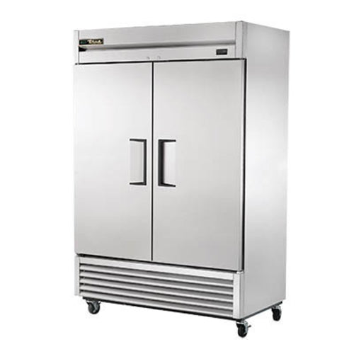 True TS-49F-HC 54 1/8" 2 Section Solid Door Reach-In Freezer