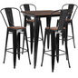 Flash Furniture CH-WD-TBCH-19-GG 32" Dining Set