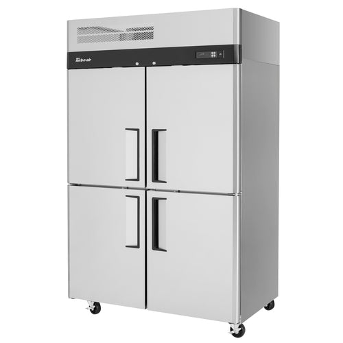 Turbo Air M3R47-4-N(-AL)(-AR) 51 7/8" 2 Section Solid Door Reach-In Refrigerator