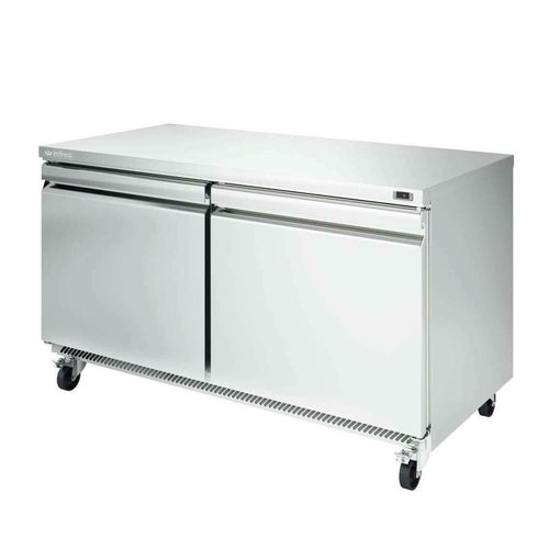 Infrico IUC-UC60R 60 3/8" Solid Door Undercounter Refrigerator