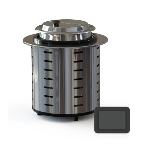 CookTek SASD041-4 14" Induction Soup Kettle