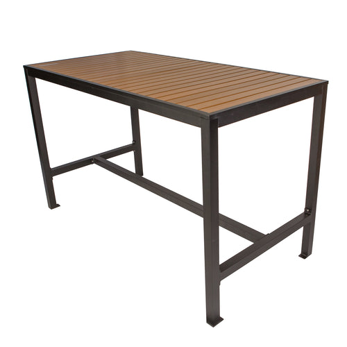 BFM Seating PH4L3571TKBLT 71" Patio Table