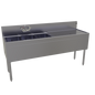 Glastender TSA-66L-S 66" Underbar Sink