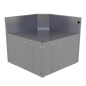 Glastender CIR-24/24-N 24" Underbar Add-On Unit