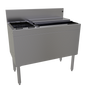 Glastender CBA-36L-CP10-ED 36" Underbar Ice Bin / Cocktail Station