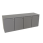 Glastender LPDS80 80" Back Bar Cabinet