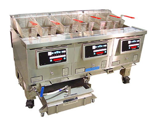 Ultrafryer B-E17-14-2-UCP 31 1/8" (2) 45 lb Electric Fryer Battery