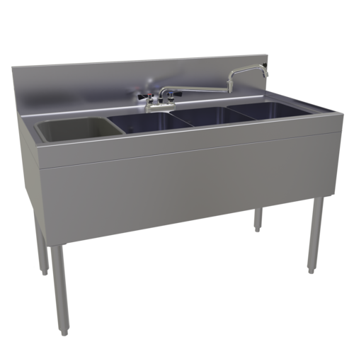 Glastender FSB-48-S 48" Underbar Sink