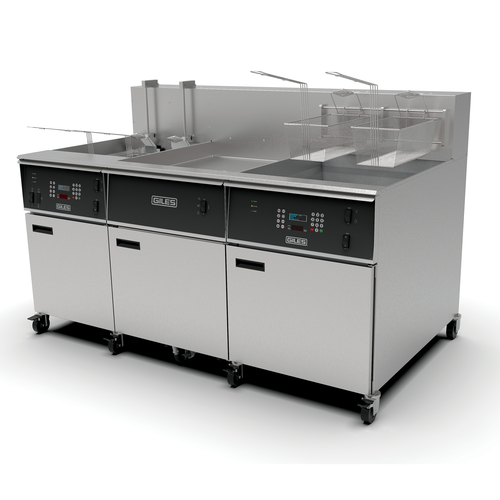 Giles EOF-20/FFLT/24 72 3/8" Electric Fryer Battery