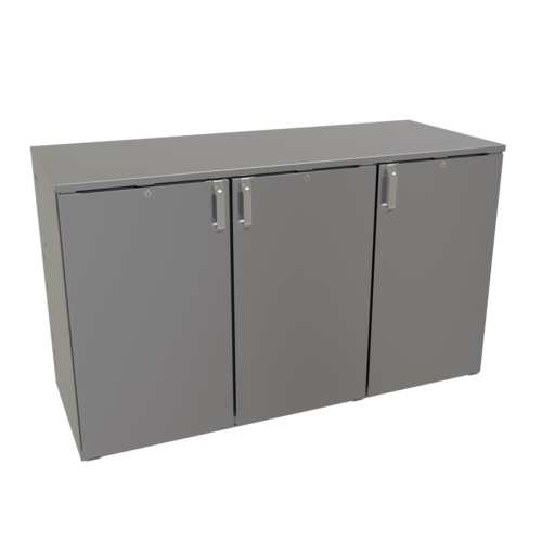 Glastender C1RB60 60" Solid Door Back Bar Cooler