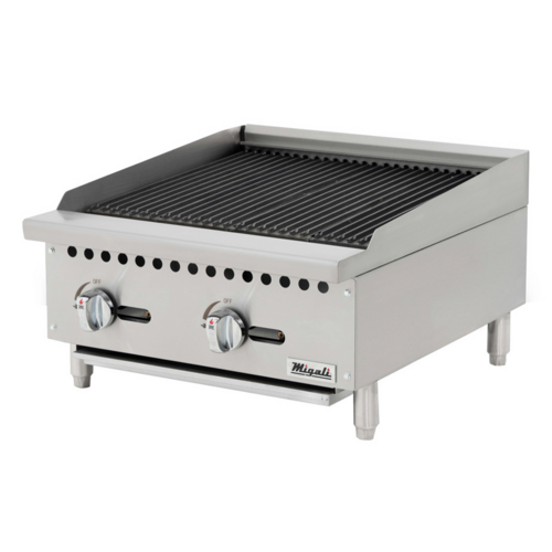 Migali C-CR24 24" Gas Countertop Charbroiler