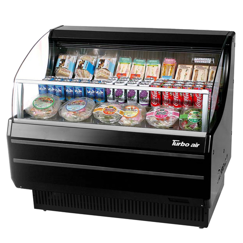 Turbo Air TOM-40SW(B)-N 39 1/8" Open Air Merchandiser