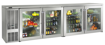 Perlick BBS108 108" Solid Door Back Bar Cooler