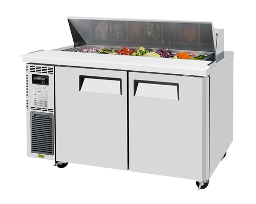 Turbo Air JST-60-N 59" 2 Doors 16 Pan Sandwich / Salad Prep Table