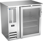 Beverage-Air BBN36HC-FG-S 36" Glass Door Back Bar Cooler