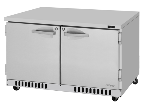Turbo Air PUR-48-FB-N 48 1/4" Solid Door Undercounter Refrigerator