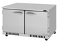 Turbo Air PUR-48-FB-N 48 1/4" Solid Door Undercounter Refrigerator