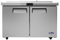 Atosa MSF8306GR-NTCV 48 1/4" 2 Doors 18 Pan Mega Top Sandwich / Salad Prep Table