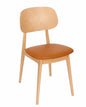 BFM Seating ZWC22NT-GR4 17" Dining Chair