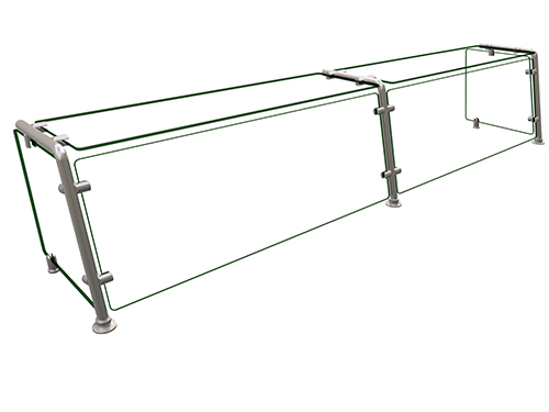 Hatco EP21-08415 84" Sneeze Guard