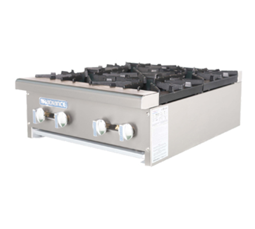 Turbo Air TAHP-24-4 24" Gas Countertop Hot Plate