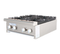 Turbo Air TAHP-24-4 24" Gas Countertop Hot Plate