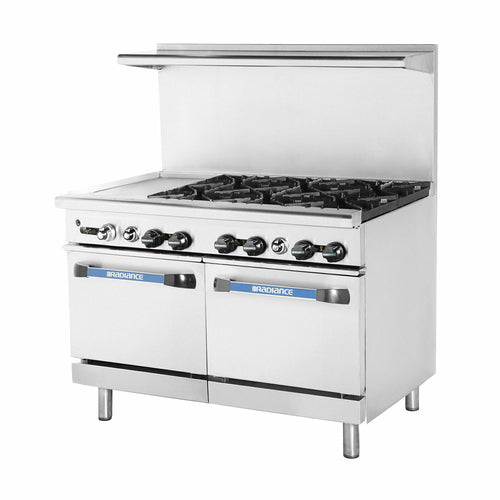 Turbo Air TARG-12G6B 48" 6 Burner Gas Restaurant Range