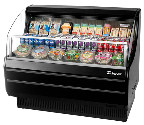 Turbo Air TOM-50SW(B)-N 50 7/8" Open Air Merchandiser