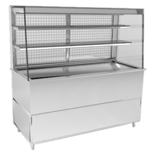 RPI VIAS4-27-R-SL-SC-INS 57 1/8" Refrigerated Display Case
