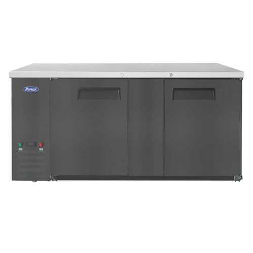 Atosa SBB69GRAUS2 68" Solid Door Back Bar Cooler