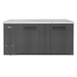 Atosa SBB69GRAUS2 68" Solid Door Back Bar Cooler