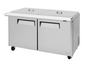 Turbo Air MST-60-24-N-RC 60 3/8" 2 Doors 24 Pan Mega Top Sandwich / Salad Prep Table