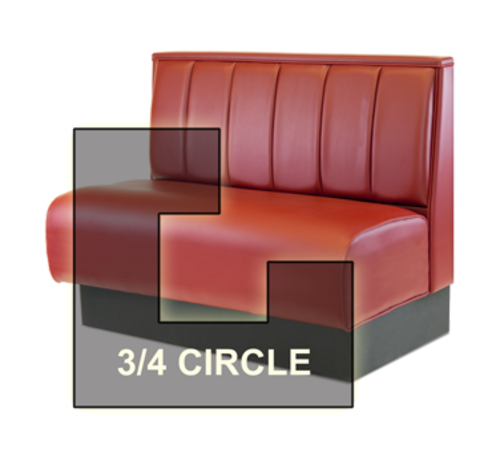 DM Seating DBTS-426-34 Booth
