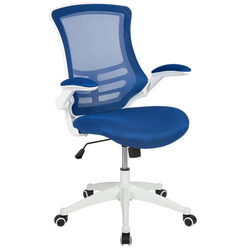 Flash Furniture BL-X-5M-WH-BLUE-GG 24 1/2" Dining Chair