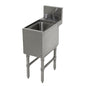 Advance Tabco PRHS-24-12 12" Underbar Sink