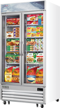 Everest EMGF36 41" 2 Section Freezer Merchandiser