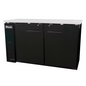 Migali C-BB60-HC 60 3/4" Solid Door Back Bar Cooler