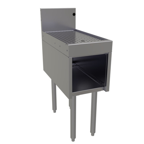 Glastender DBHB-12-LD 12" Underbar Drainboard