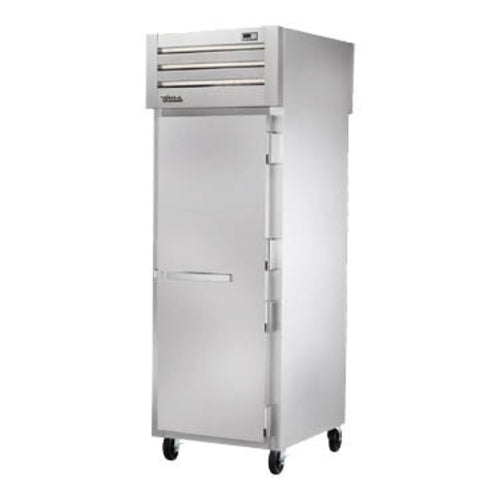 True STG1RPT-1S-1S-HC 27 1/2" 1 Section Solid Door Pass-Thru Refrigerator