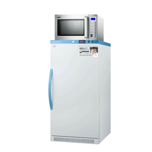 Summit MLRS8MCLK-SCM1000SS 23 3/8" Refrigerator Microwave Combo