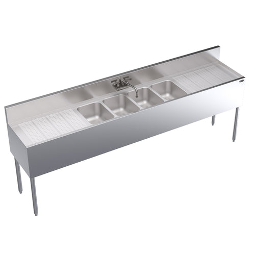 Krowne KR19-84C 96" Underbar Sink