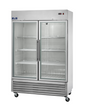Arctic Air AGDF49 54" 2 Section Solid Door Reach-In Freezer