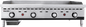 Vulcan VCRG48-T-QS-PLATINUM 48" Gas Countertop Griddle