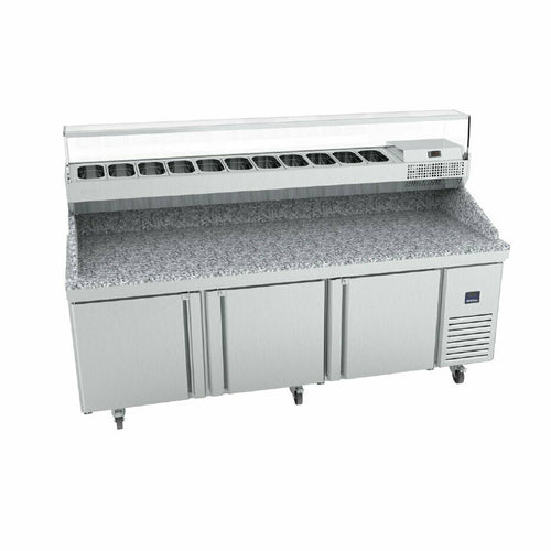Infrico IRT-MR93-GTCOMBO 93 1/4" Pizza Prep Table