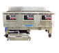 Ultrafryer B-P20-20-3-UCP 64 1/2" (3) 125 lb Gas Fryer Battery