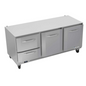 Victory VURD72HC-2 67 1/8" Solid Door Undercounter Refrigerator