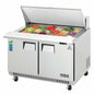 Everest EPBR2 47 1/2" 2 Doors 18 Pan Mega Top Sandwich / Salad Prep Table