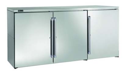 Perlick BBR72 72" Solid Door Back Bar Cooler